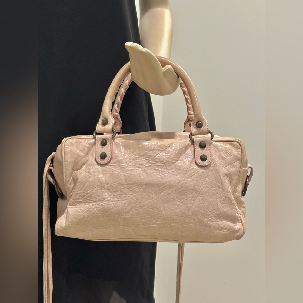 Balenciaga Twiggy City Bag β Nude/Blush - Picture 5 of 9